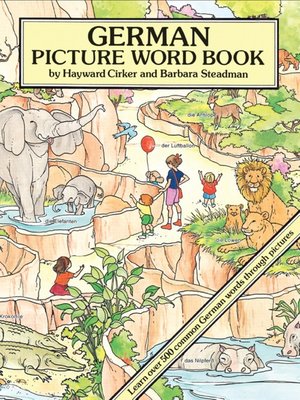 cover image of German Picture Word Book